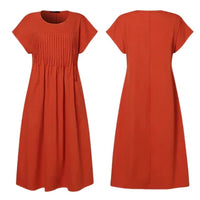 Emery | Wedding Guest Midi Dress Short Sleeve