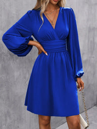 Charlotte | Wedding Guest Mini Dress V-Neck