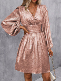 Charlotte | Wedding Guest Mini Dress V-Neck
