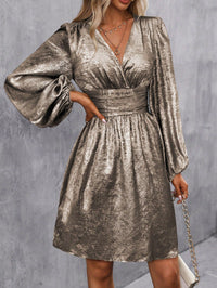 Charlotte | Wedding Guest Mini Dress V-Neck