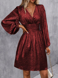 Charlotte | Wedding Guest Mini Dress V-Neck