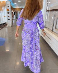 Genesis | Boho Sundress V-Neck A-Line