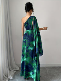 Sadie | Wedding Guest Maxi Dress One-Shoulder