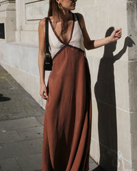 Charlotte | Maxi Sundress V-Neck Sleeveless