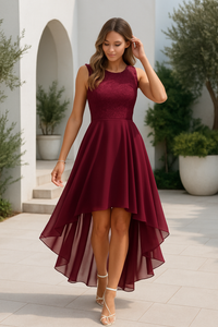 Eloise | Wedding Guest High Low Dress