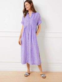 Ruth | Shirt Dress Button-Front