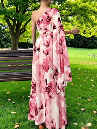 Sadie | Wedding Guest Maxi Dress One-Shoulder