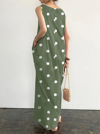 Lola | Polka Dot Maxi Dress