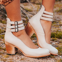 Linda | Comfortable Heeled Sandals Orthopedic Block Heel