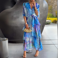Dorothy | Wedding Guest Maxi Dress Wrap V-Neck