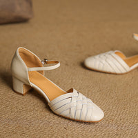 Esme | Comfortable Block Heels Orthopedic Closed Toe
