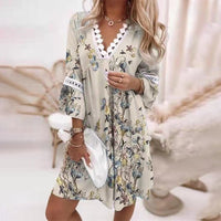 Molly | Wedding Guest Dress Lace V-Neck