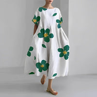Lauren | Floral Midi Dress Sleeveless