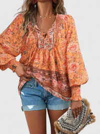 Sabrina | Blouse Floral Long Sleeve