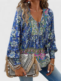 Sabrina | Blouse Floral Long Sleeve