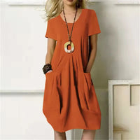 Lara | Sundress Round Neck Short Sleeve