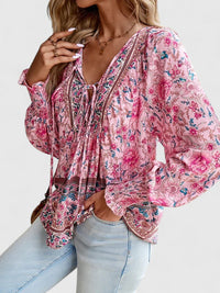 Sabrina | Blouse Floral Long Sleeve