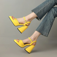 Mary | Comfortable Block Heels Orthopedic Ankle Strap