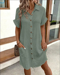Zoey | Relaxed Shirt Dress