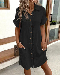 Zoey | Relaxed Shirt Dress