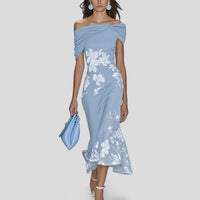 Esther | Wedding Guest Midi Dress Sheath