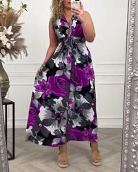 Yara | Floral Maxi Dress