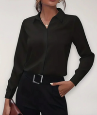 Gabrielle | Elegant Top Collared Neckline