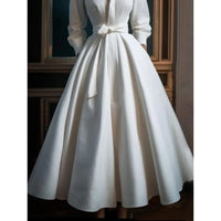Salem | Maxi Dress Flared V-Neck