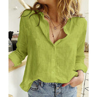 Rose | Printed Blouse Button-Front
