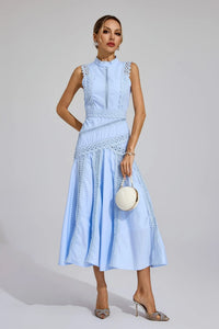 Theodora | Wedding Guest Midi Dress Lace A-Line