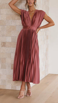 Tiana | Wedding Guest Midi Dress A-Line