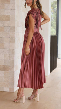Tiana | Wedding Guest Midi Dress A-Line