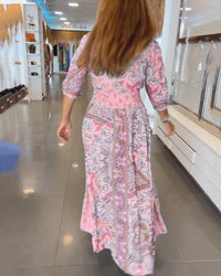 Genesis | Boho Sundress V-Neck A-Line