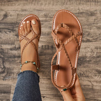 Bianca | Braided Sandals Orthopedic