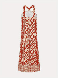 Elaine | Halter Maxi Dress Side Slit