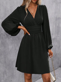 Charlotte | Wedding Guest Mini Dress V-Neck