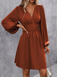 Charlotte | Wedding Guest Mini Dress V-Neck
