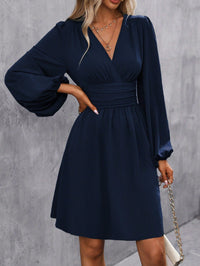 Charlotte | Wedding Guest Mini Dress V-Neck