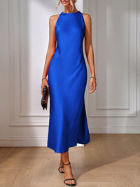 Noelle | Wedding Guest Midi Dress Sleeveless