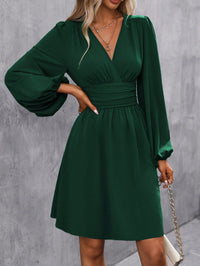 Charlotte | Wedding Guest Mini Dress V-Neck