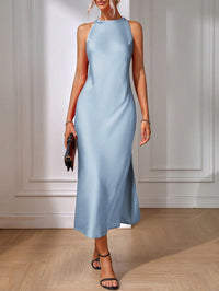 Noelle | Wedding Guest Midi Dress Sleeveless