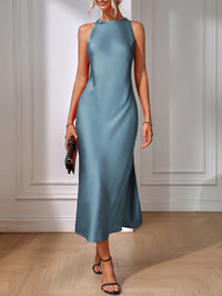 Noelle | Wedding Guest Midi Dress Sleeveless