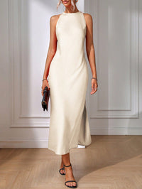 Noelle | Wedding Guest Midi Dress Sleeveless