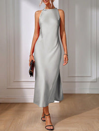 Noelle | Wedding Guest Midi Dress Sleeveless