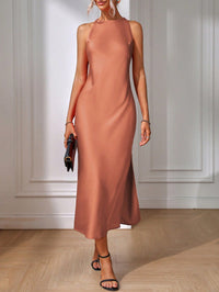 Noelle | Wedding Guest Midi Dress Sleeveless