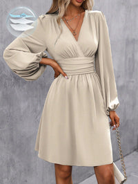 Charlotte | Wedding Guest Mini Dress V-Neck