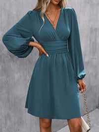 Charlotte | Wedding Guest Mini Dress V-Neck