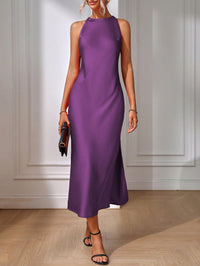 Noelle | Wedding Guest Midi Dress Sleeveless