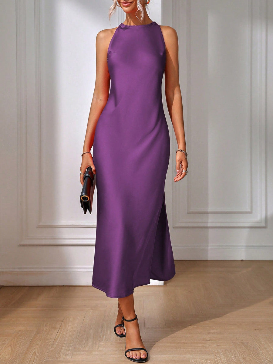 Noelle | Wedding Guest Midi Dress Sleeveless