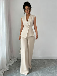 Tabitha | Co-Ord Set Asymmetric Sleeveless